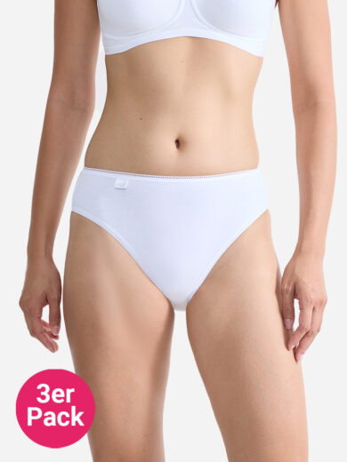 Sloggi 24/7 Cotton Tai Slip, 3er-Pack – Vorderansicht