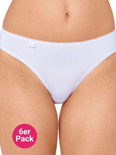 Sloggi 24/7 Microfibre Tai Slip, 6er-Pack – Vorderansicht