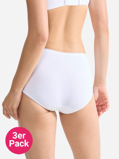 Sloggi 24/7 Cotton Midi Slip, 3er-Pack – Rückansicht