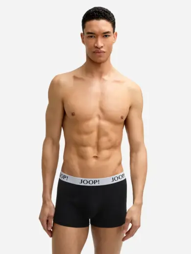 JOOP! Cotton-Stretch Boxer 3er-Pack – Vorderansicht